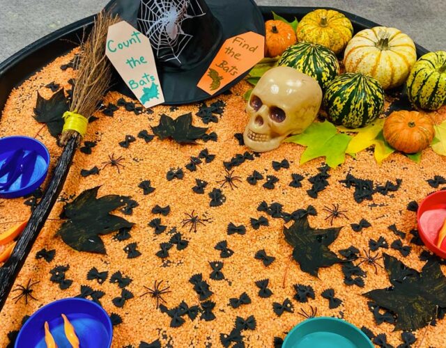 Halloween Messy Play