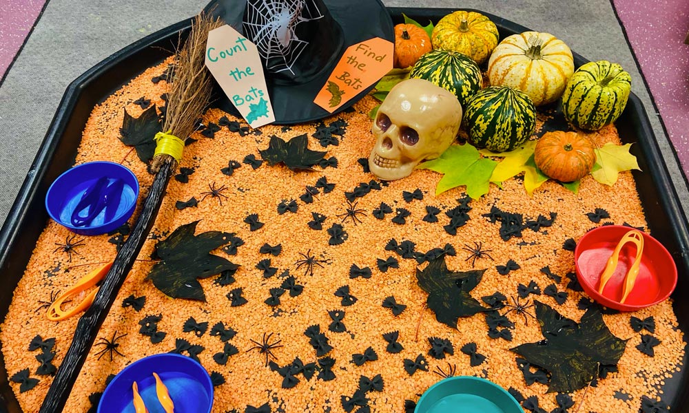 Halloween Messy Play